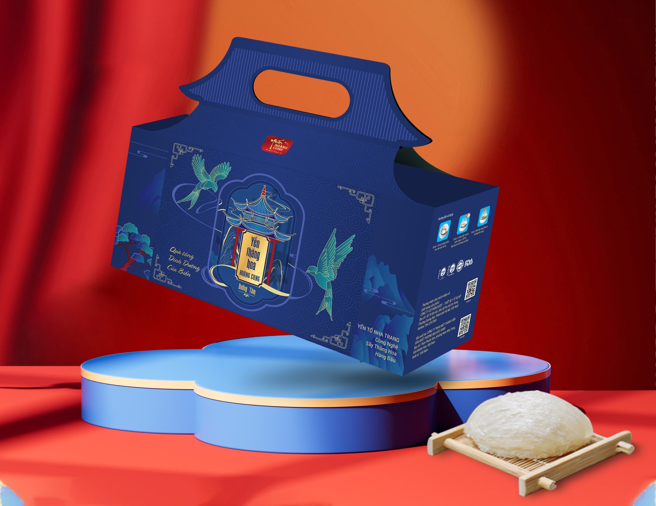 Hộp Quà Yến Thăng Hoa Hoàng Cung Dưỡng Tâm