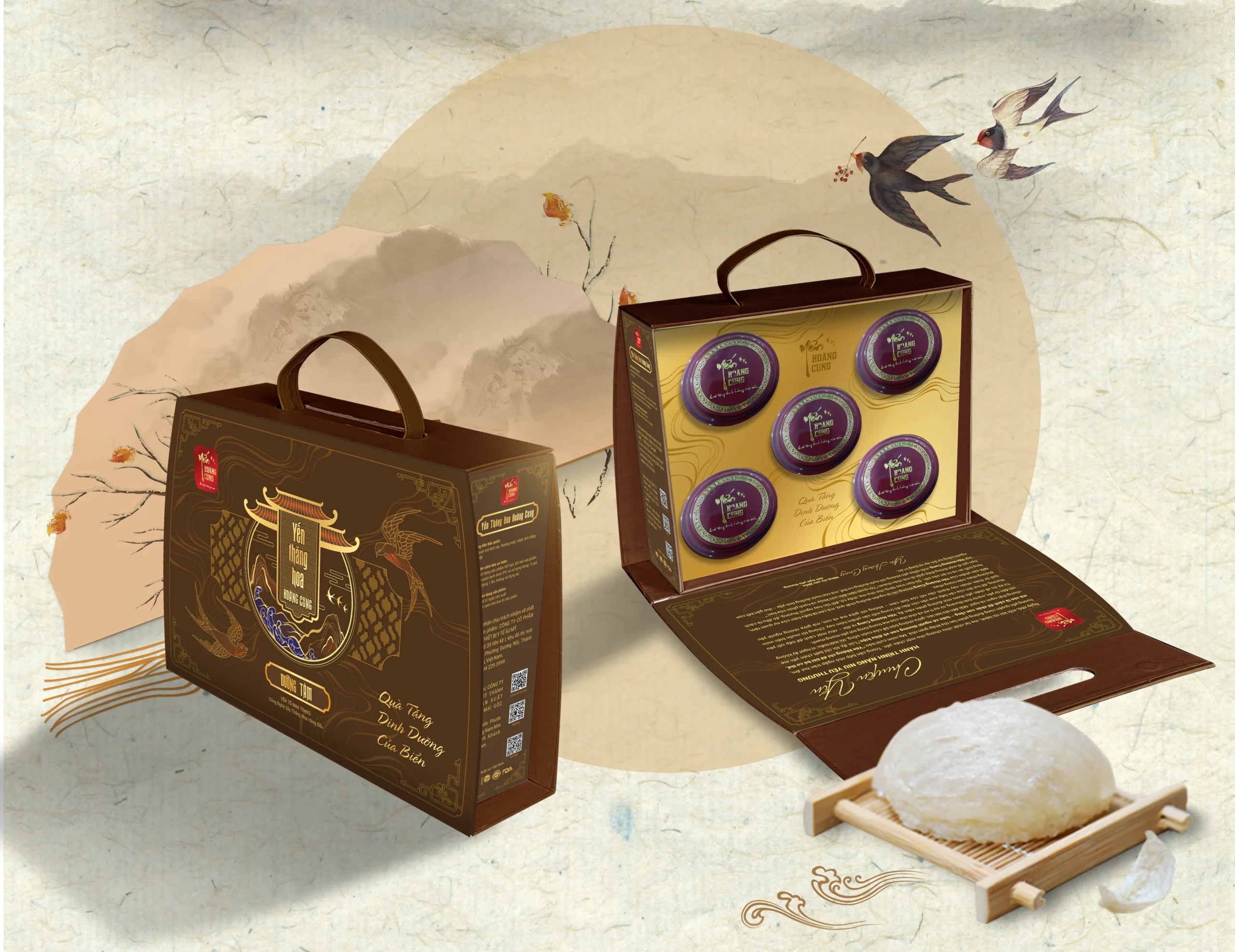 Hộp Quà Yến Thăng Hoa Hoàng Cung Dưỡng Tâm